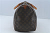 Authentic Louis Vuitton Monogram Keepall 45 Boston Bag M41428 LV J0206