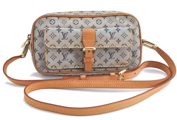 Auth Louis Vuitton Monogram Mini Juliet MM Shoulder Cross Bag M92004 LV J0210