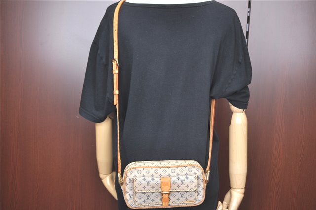 Auth Louis Vuitton Monogram Mini Juliet MM Shoulder Cross Bag M92004 LV J0210