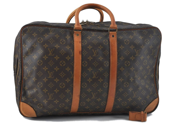 Authentic Louis Vuitton Monogram Sirius 50 Travel Hand Bag M41406 LV J0212