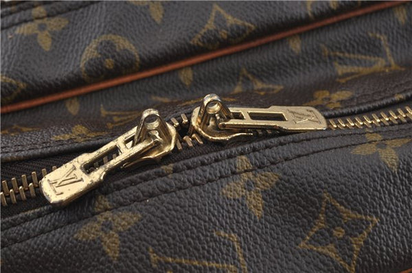 Authentic Louis Vuitton Monogram Sirius 50 Travel Hand Bag M41406 LV J0212