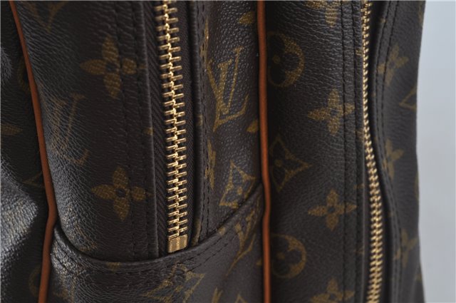 Authentic Louis Vuitton Monogram Sirius 50 Travel Hand Bag M41406 LV J0212