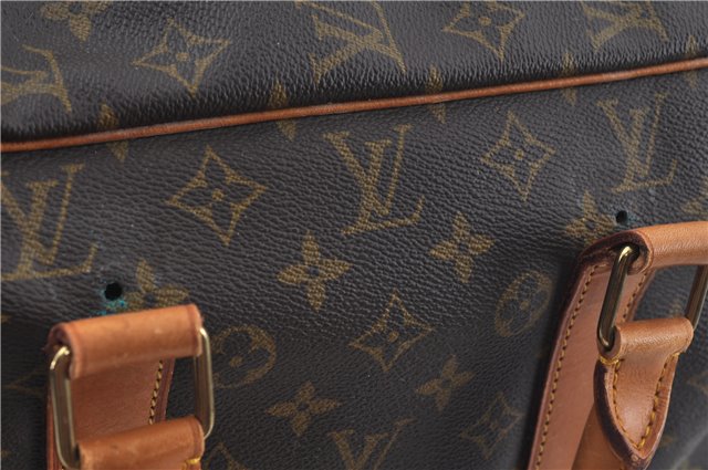 Authentic Louis Vuitton Monogram Sirius 50 Travel Hand Bag M41406 LV J0212