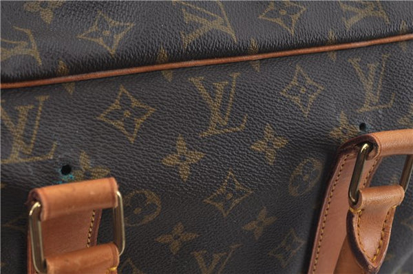 Authentic Louis Vuitton Monogram Sirius 50 Travel Hand Bag M41406 LV J0212