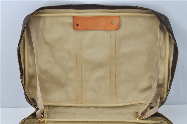 Authentic Louis Vuitton Monogram Sirius 50 Travel Hand Bag M41406 LV J0212