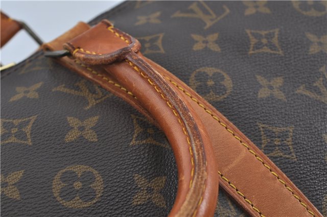 Auth Louis Vuitton Monogram Keepall Bandouliere 45 Boston Bag M41418 LV J0213