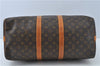 Auth Louis Vuitton Monogram Keepall Bandouliere 45 Boston Bag M41418 LV J0213