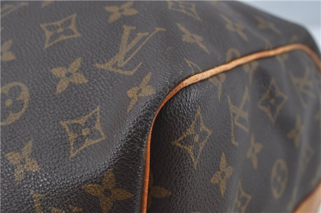 Auth Louis Vuitton Monogram Keepall Bandouliere 45 Boston Bag M41418 LV J0213