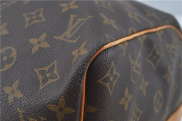 Auth Louis Vuitton Monogram Keepall Bandouliere 45 Boston Bag M41418 LV J0213