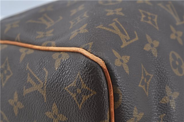 Auth Louis Vuitton Monogram Keepall Bandouliere 45 Boston Bag M41418 LV J0213