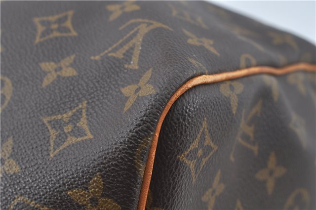 Auth Louis Vuitton Monogram Keepall Bandouliere 45 Boston Bag M41418 LV J0213