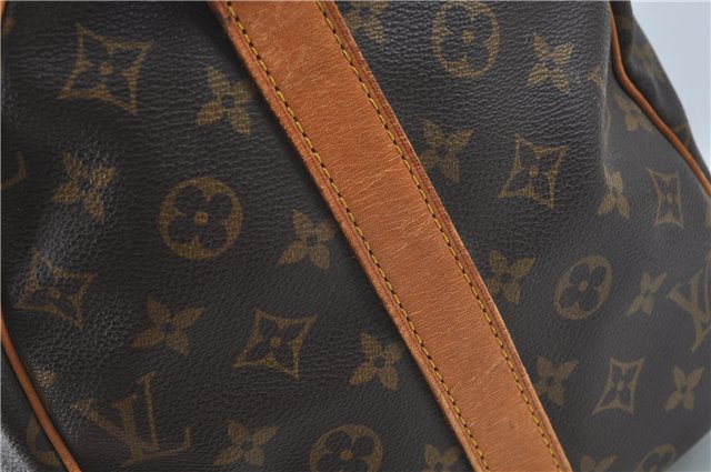 Auth Louis Vuitton Monogram Keepall Bandouliere 45 Boston Bag M41418 LV J0213