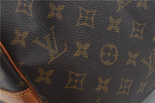 Auth Louis Vuitton Monogram Keepall Bandouliere 45 Boston Bag M41418 LV J0213