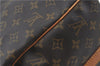 Auth Louis Vuitton Monogram Keepall Bandouliere 45 Boston Bag M41418 LV J0213