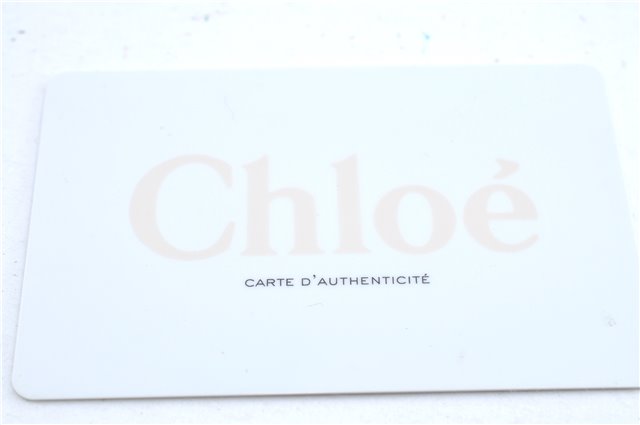 Authentic Chloe Paraty 2Way Shoulder Cross Body Hand Bag Leather Black J0225