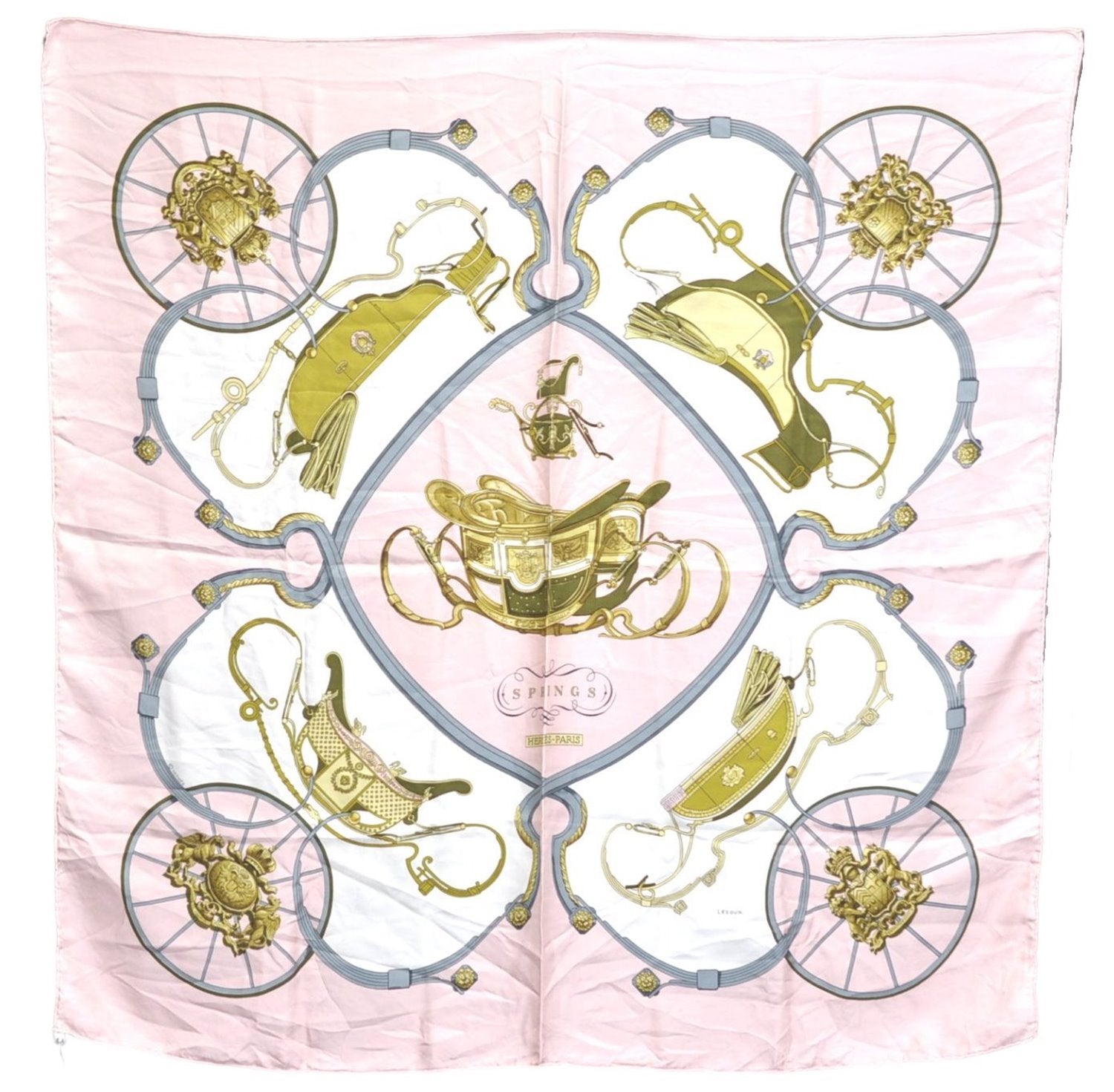 Authentic HERMES Carre 90 Scarf 