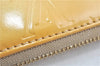 Authentic Louis Vuitton Vernis Lexington Hand Bag Pouch Yellow M91010 LV J0232