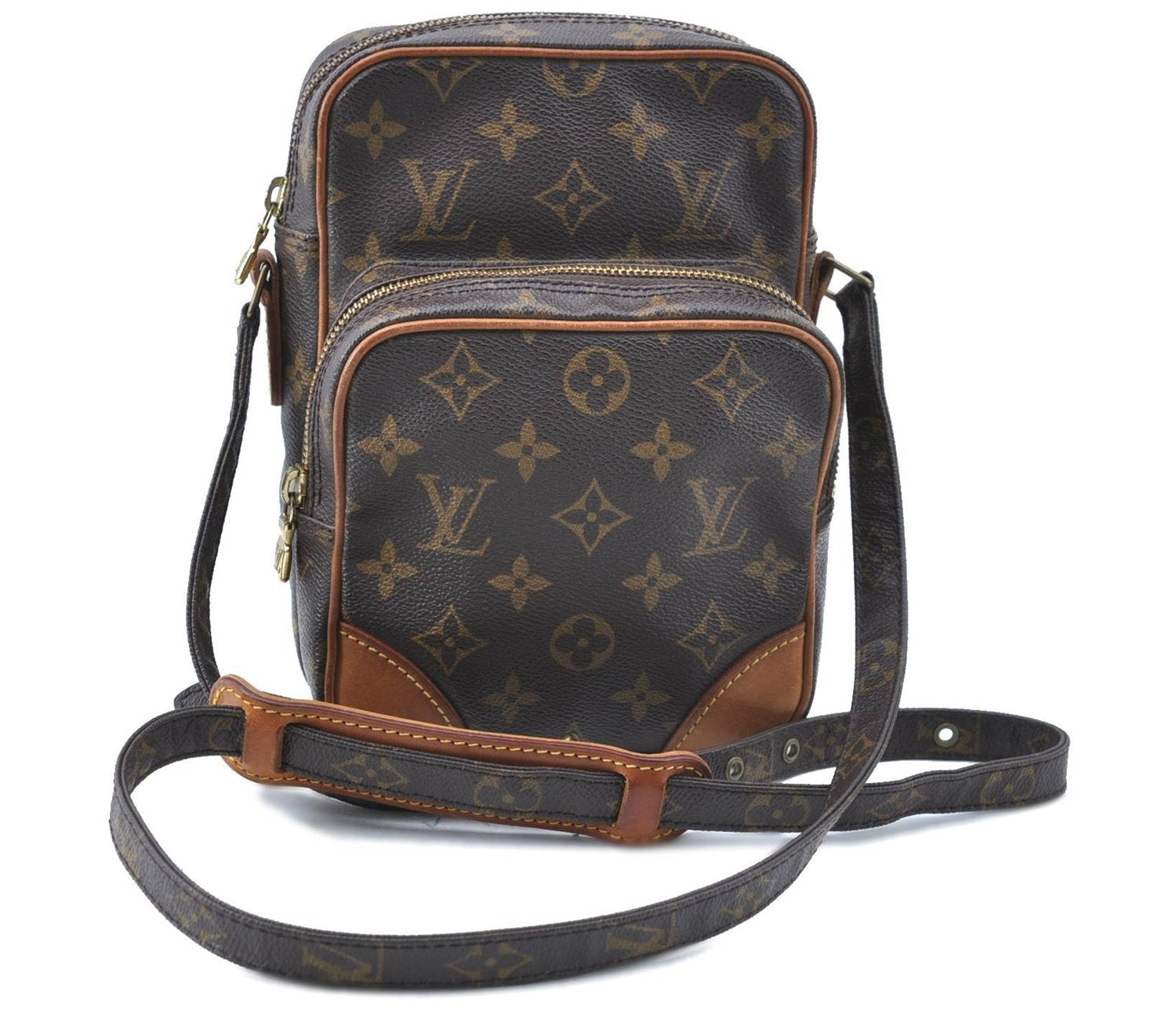 Authentic Louis Vuitton Monogram Amazone Shoulder Cross Body Bag M45236 LV J0239