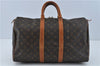 Authentic Louis Vuitton Monogram Keepall 45 Boston Bag M41428 LV J0248