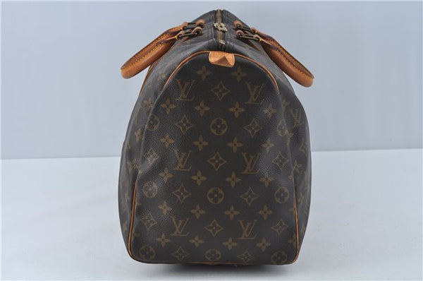 Authentic Louis Vuitton Monogram Keepall 45 Boston Bag M41428 LV J0248