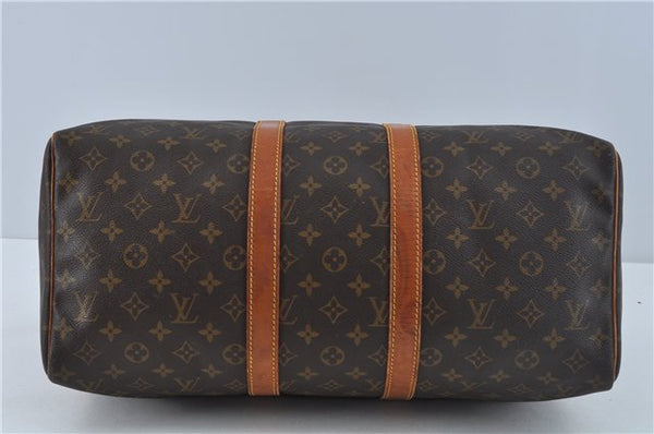 Authentic Louis Vuitton Monogram Keepall 45 Boston Bag M41428 LV J0248