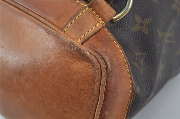Authentic Louis Vuitton Monogram Montsouris MM Backpack M51136 LV J0254