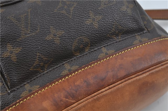 Authentic Louis Vuitton Monogram Montsouris MM Backpack M51136 LV J0254