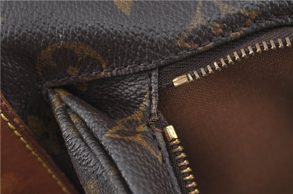 Authentic Louis Vuitton Monogram Montsouris MM Backpack M51136 LV J0254