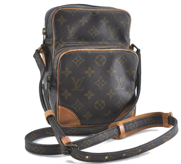 Authentic Louis Vuitton Monogram Amazone Shoulder Cross Body Bag M45236 LV J0259