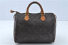 Authentic Louis Vuitton Monogram Speedy 30 Hand Bag M41526 LV J0263