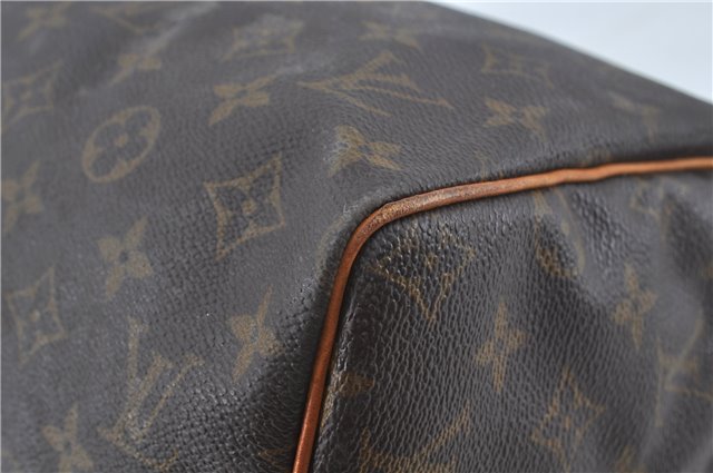 Authentic Louis Vuitton Monogram Speedy 30 Hand Bag M41526 LV J0263