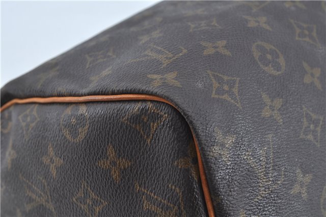 Authentic Louis Vuitton Monogram Speedy 30 Hand Bag M41526 LV J0263