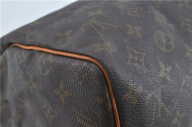 Authentic Louis Vuitton Monogram Speedy 30 Hand Bag M41526 LV J0263