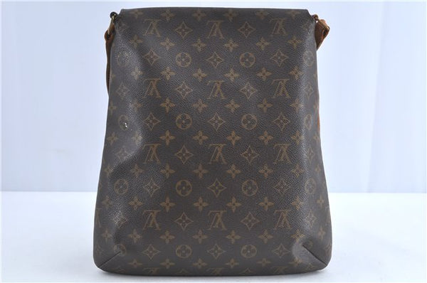Authentic Louis Vuitton Monogram Musette Shoulder Cross Body Bag M51256 LV J0268