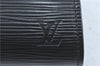 Authentic Louis Vuitton Epi Arts Deco Clutch Bag Black M52632 LV J0281