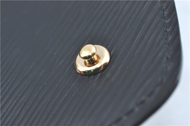 Authentic Louis Vuitton Epi Arts Deco Clutch Bag Black M52632 LV J0281