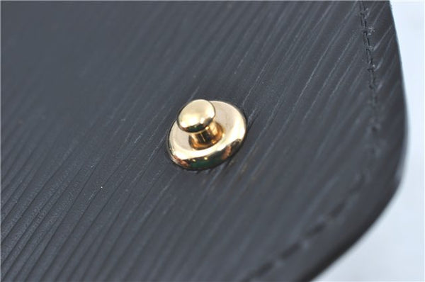 Authentic Louis Vuitton Epi Arts Deco Clutch Bag Black M52632 LV J0281