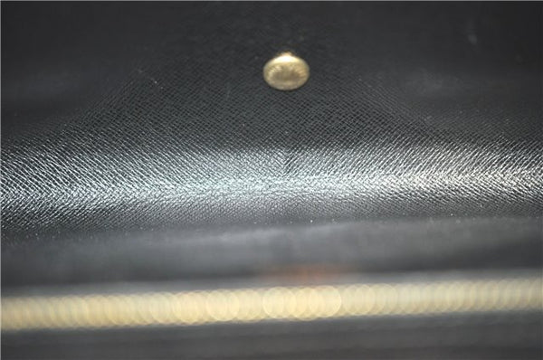 Authentic Louis Vuitton Epi Arts Deco Clutch Bag Black M52632 LV J0281