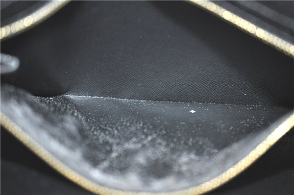 Authentic Louis Vuitton Epi Arts Deco Clutch Bag Black M52632 LV J0281