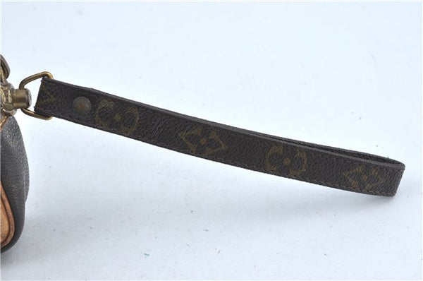 Auth Louis Vuitton Monogram Marly Dragonne PM Clutch Hand Bag M51827 LV J0287