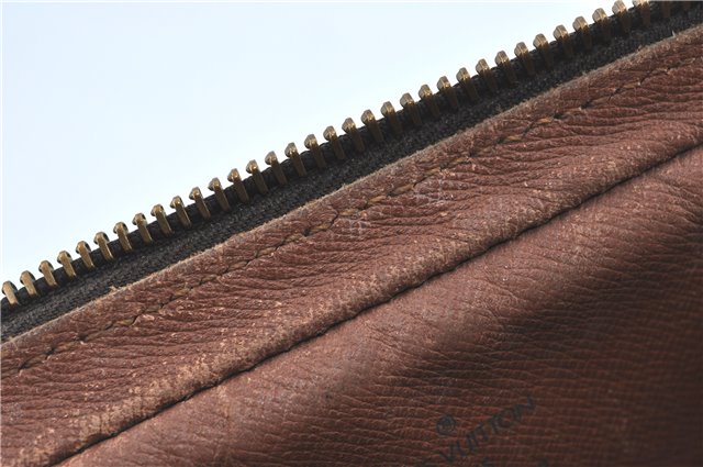 Auth Louis Vuitton Monogram Marly Dragonne PM Clutch Hand Bag M51827 LV J0287