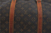 Auth Louis Vuitton Monogram Keepall Bandouliere 60 Boston Bag M41412 LV J0302