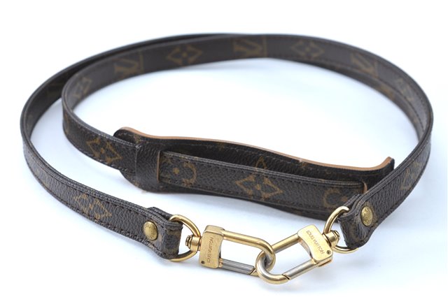 Authentic Louis Vuitton Monogram Brown Shoulder Strap 46.9