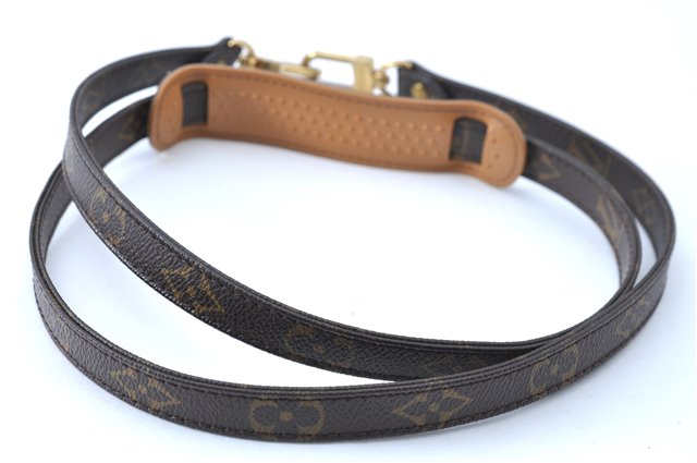 Authentic Louis Vuitton Monogram Brown Shoulder Strap 46.9