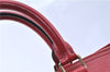 Authentic Louis Vuitton Epi Speedy 30 Hand Bag Red M43007 LV J0316