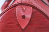 Authentic Louis Vuitton Epi Speedy 30 Hand Bag Red M43007 LV J0316