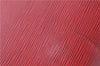 Authentic Louis Vuitton Epi Speedy 30 Hand Bag Red M43007 LV J0316