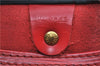 Authentic Louis Vuitton Epi Speedy 30 Hand Bag Red M43007 LV J0316