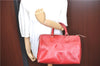 Authentic Louis Vuitton Epi Speedy 30 Hand Bag Red M43007 LV J0316