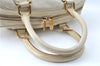 Authentic Louis Vuitton Suhali Superbe Hand Boston Bag White M91891 LV J0319